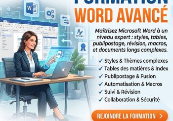 Formation word avancé - infcp.fr